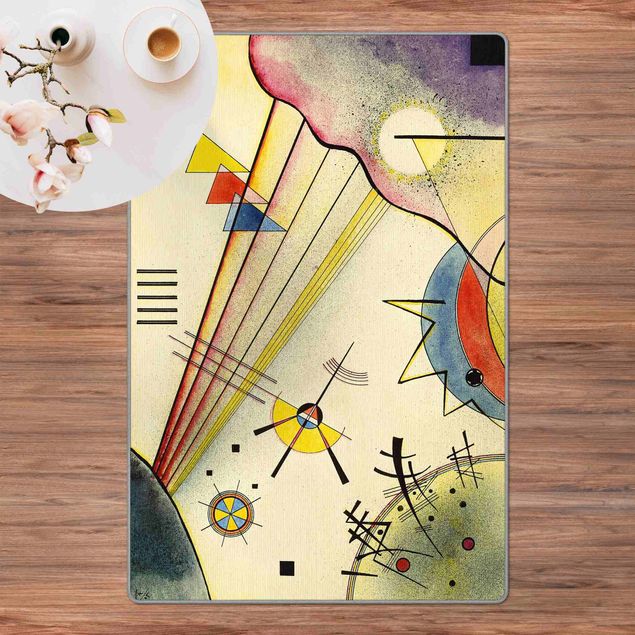 vloerkleed multicolor modern Wassily Kandinsky - Significant Connection