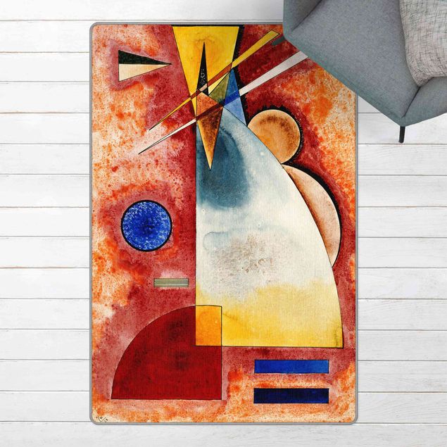 Abstract vloerkleed Wassily Kandinsky - Intertwined