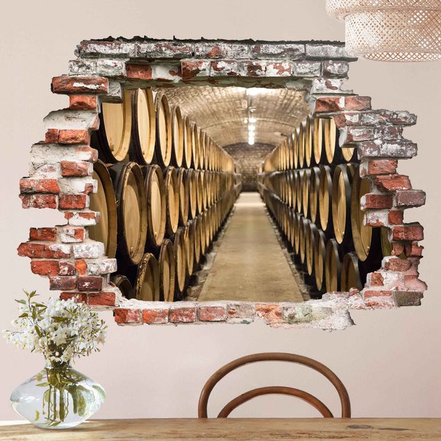 Muurstickers Wine cellar