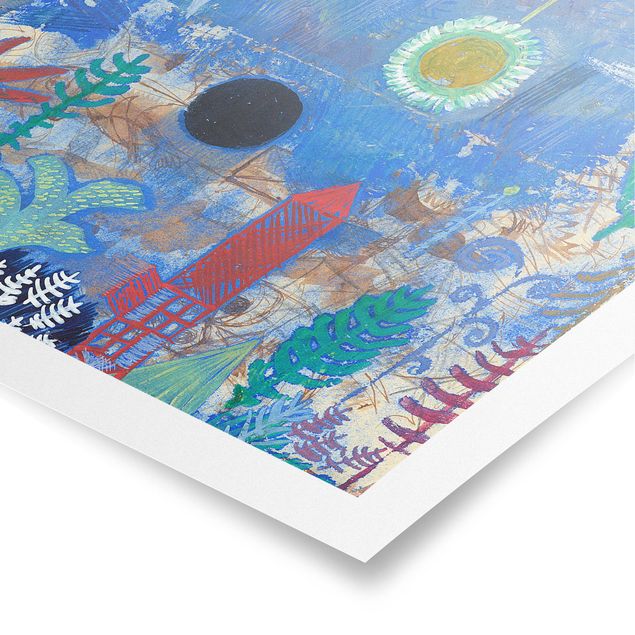 Posters Paul Klee - Sunken Landscape