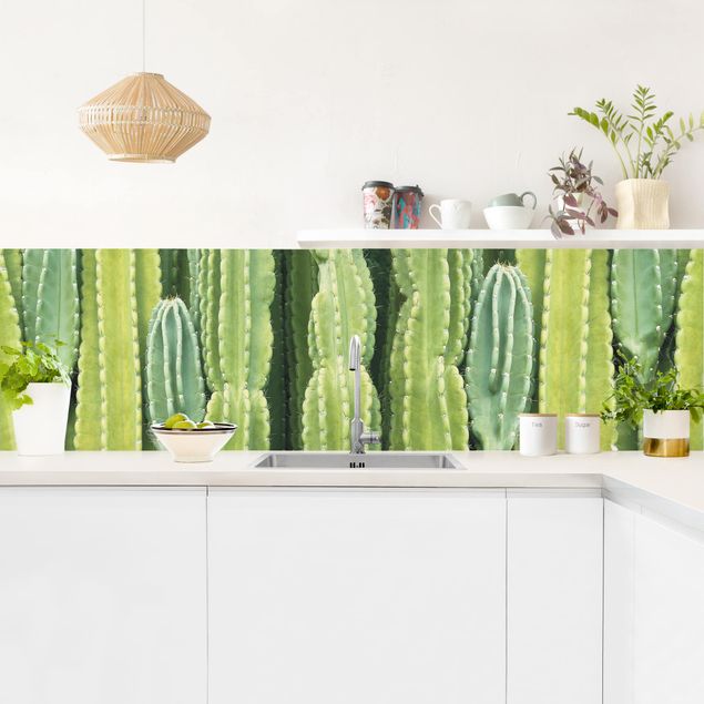 Achterkant keuken Cactus Wall