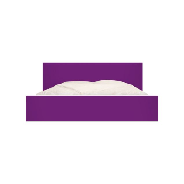 Meubelfolie IKEA Malm Bed Colour Purple