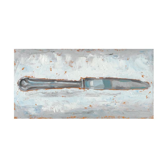 Vloerkleed eetkamer Impressionistic Cutlery - Knife