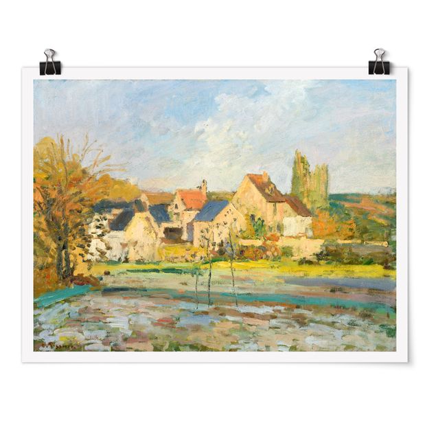 Posters Camille Pissarro - Landscape Near Pontoise