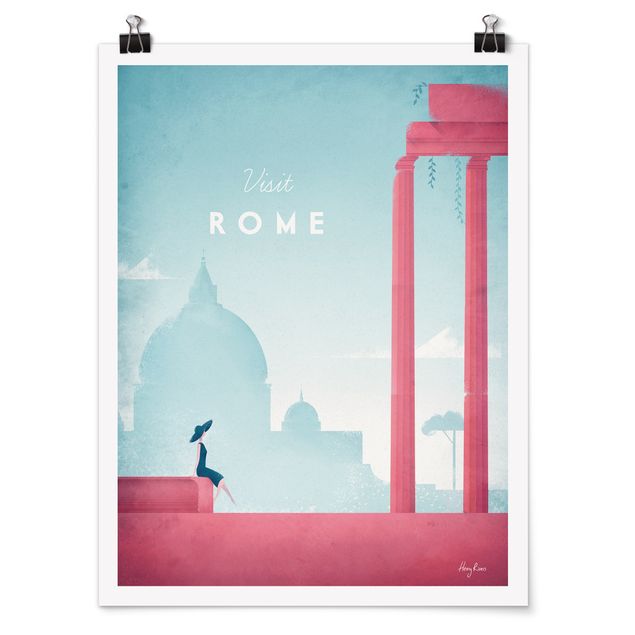 Posters Travel Poster - Rome