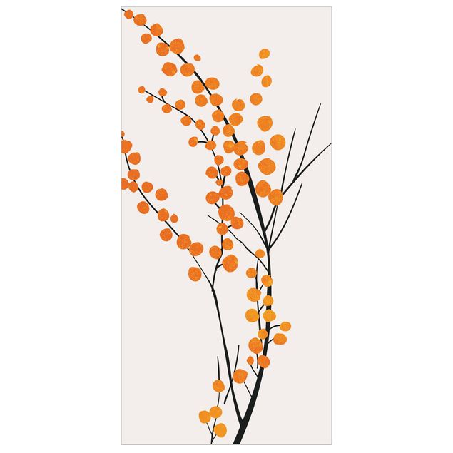 Ruimteverdeler Graphical Plant World - Berries Orange