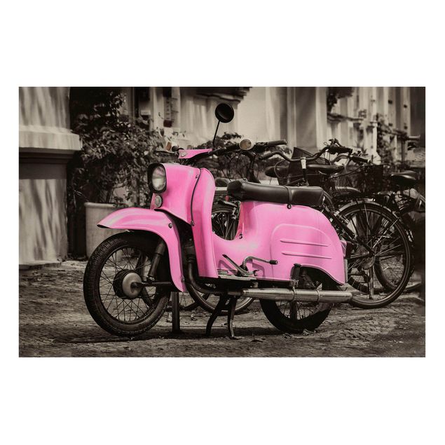 Magneetborden Pink Scooter