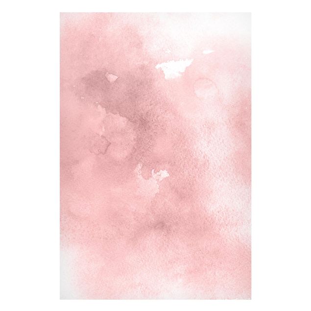 Magneetborden Watercolour Pink Cotton Candy