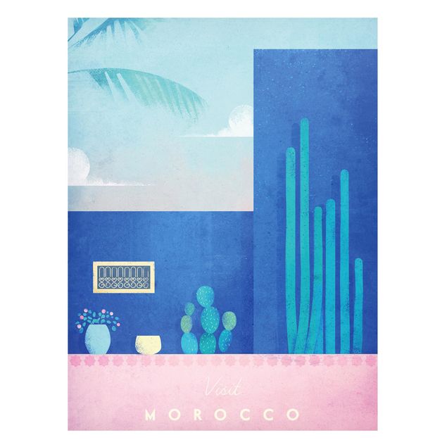 Magneetborden Travel Poster - Morocco