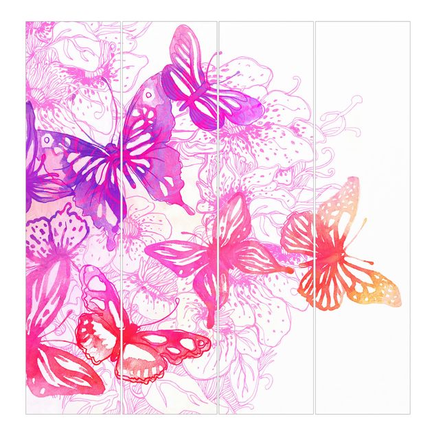 Schuifgordijnen Butterfly Dream