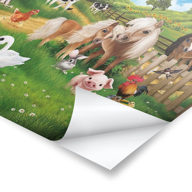 Posters Animal Club International - Farm Animals