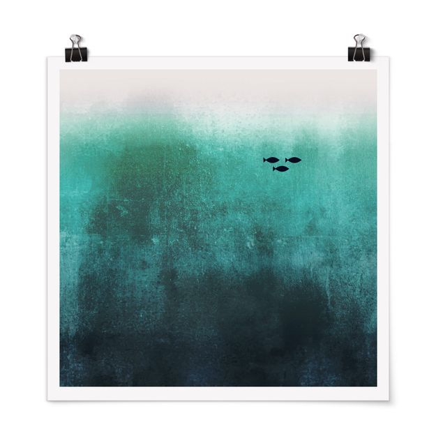 Posters Fish In The Deep Sea