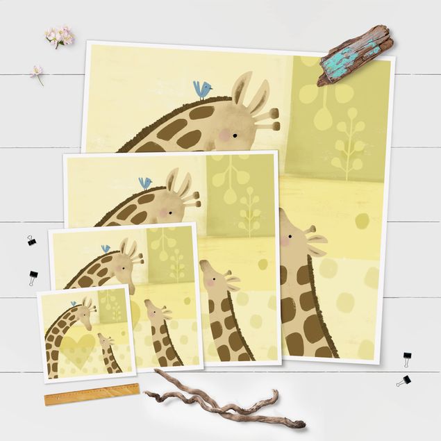 Posters Mum And I - Giraffes