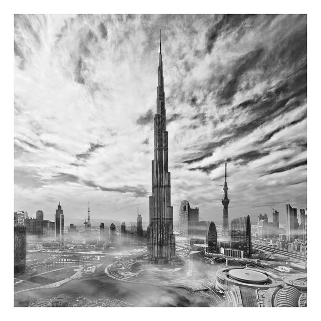 Aluminium Dibond schilderijen Dubai Super Skyline