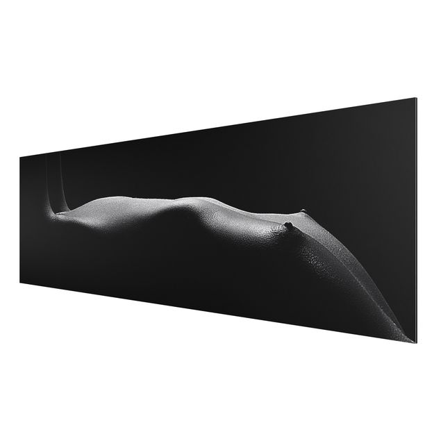 Aluminium Dibond schilderijen Nude in the Dark