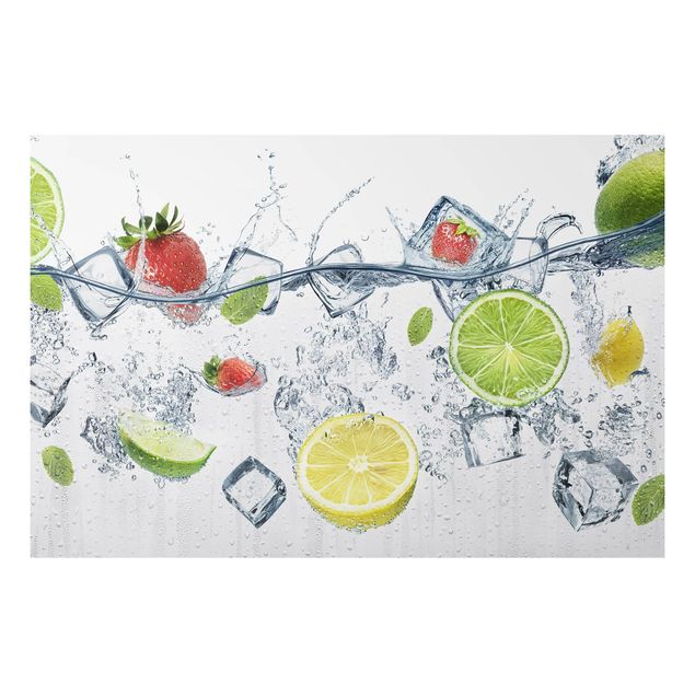 Aluminium Dibond schilderijen Fruit Cocktail