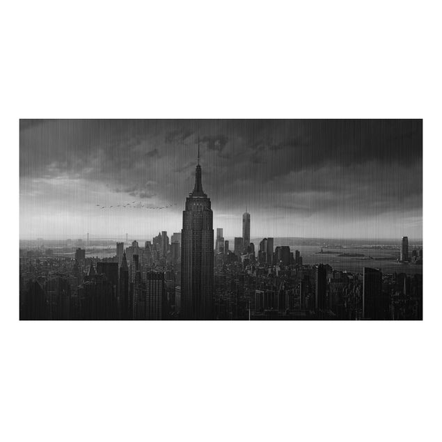 Aluminium Dibond schilderijen New York Rockefeller View