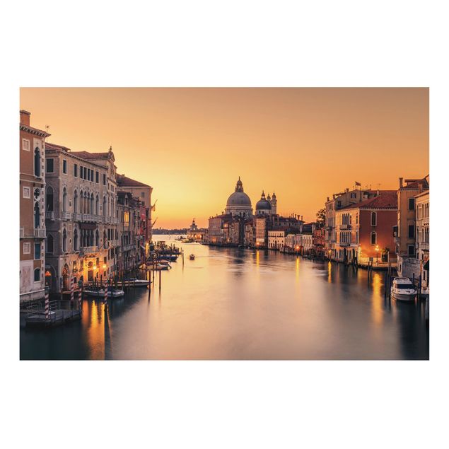 Aluminium Dibond schilderijen Golden Venice