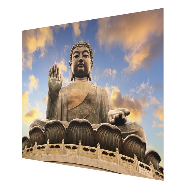 Aluminium Dibond schilderijen Big Buddha