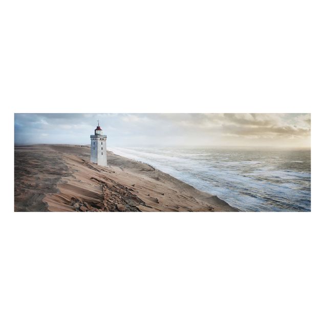Aluminium Dibond schilderijen Lighthouse In Denmark