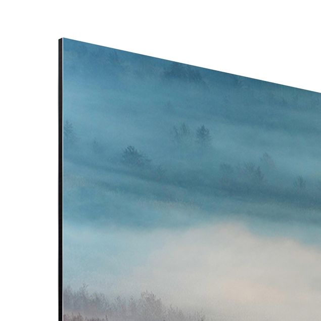 Aluminium Dibond schilderijen Fog At Sunrise
