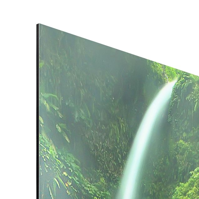 Aluminium Dibond schilderijen Tropical Waterfall