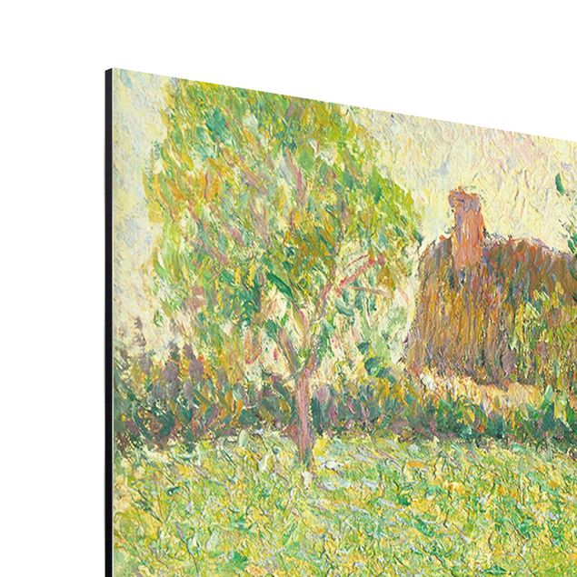 Aluminium Dibond schilderijen Camille Pissarro - The Geese Pasture