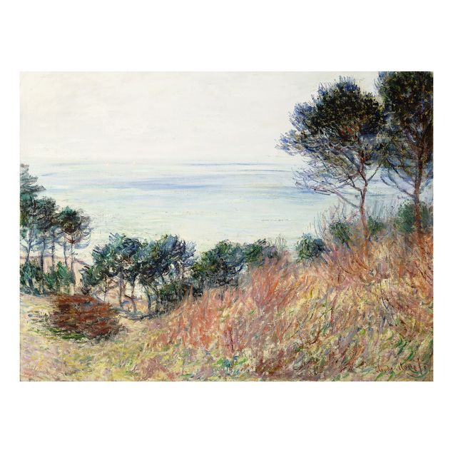 Aluminium Dibond schilderijen Claude Monet - The Coast Of Varengeville