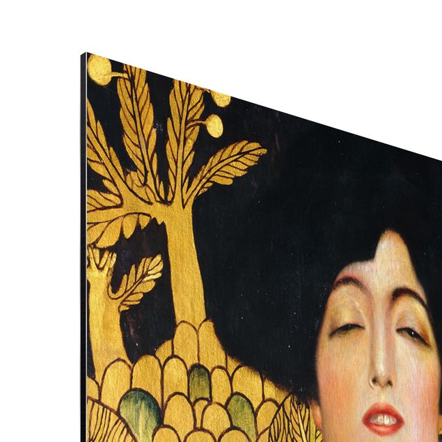 Aluminium Dibond schilderijen Gustav Klimt - Judith I