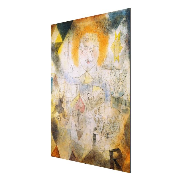 Aluminium Dibond schilderijen Paul Klee - Irma Rossa