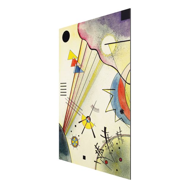 Aluminium Dibond schilderijen Wassily Kandinsky - Significant Connection