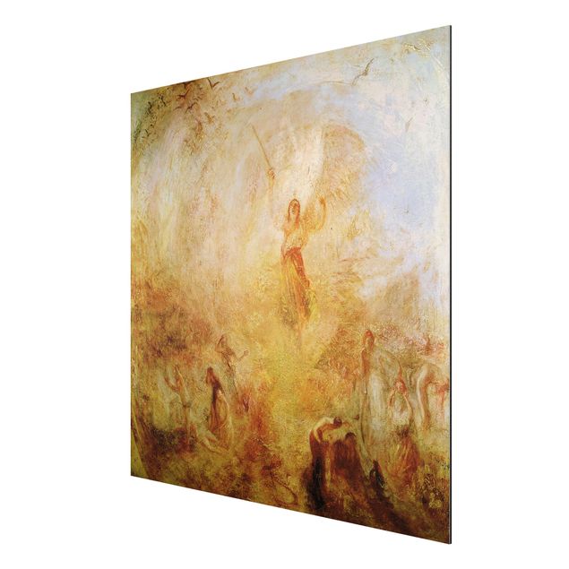 Aluminium Dibond schilderijen William Turner - The Angel Standing in the Sun