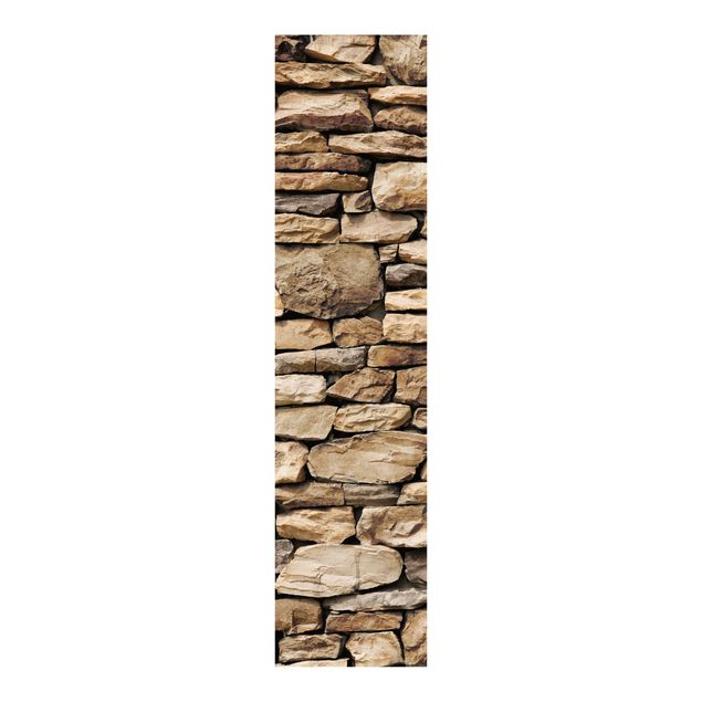 Schuifgordijnen American Stone Wall