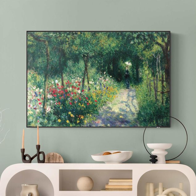 Akoestisch schilderij - Auguste Renoir - Women In The Garden