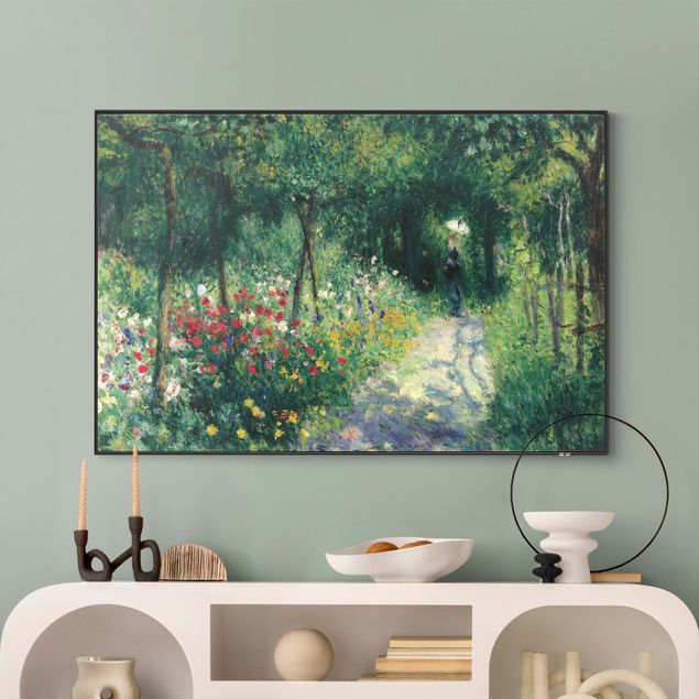 Verwisselbaar schilderij - Auguste Renoir - Women In The Garden