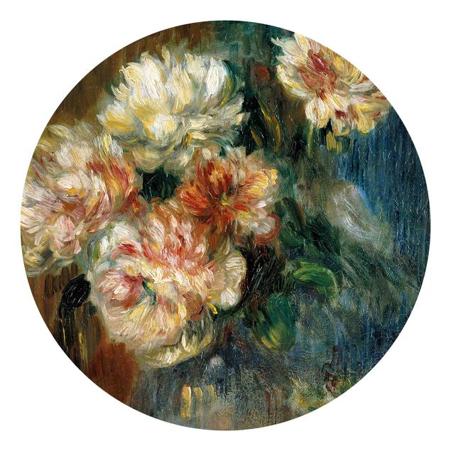 Behangcirkel Auguste Renoir - Vase of Peonies