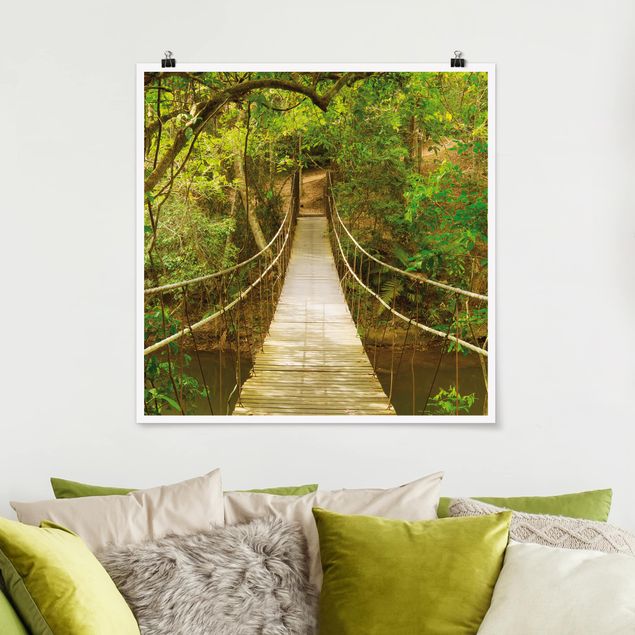 Posters Jungle Bridge