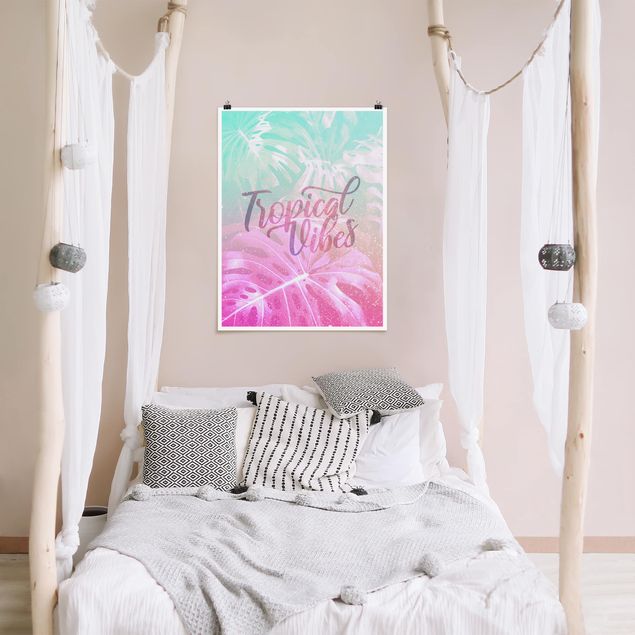 Posters Rainbow - Tropical Vibes
