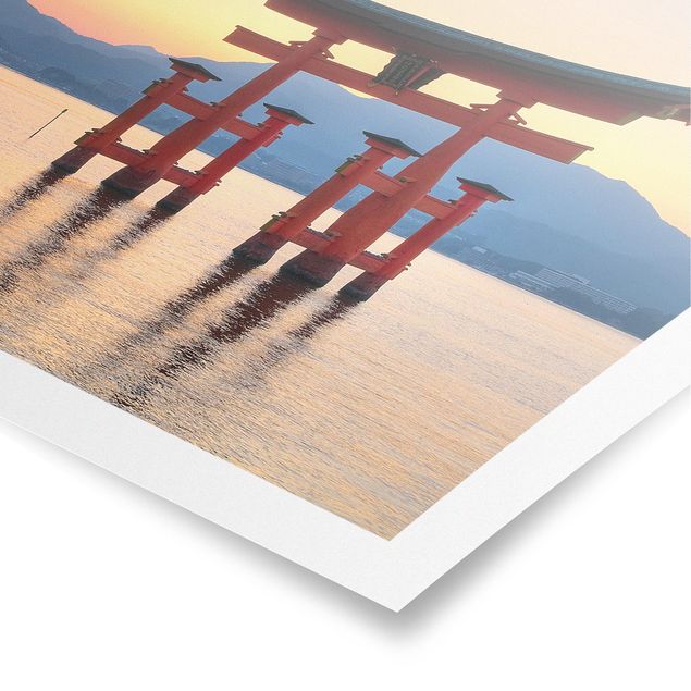 Posters Torii At Itsukushima