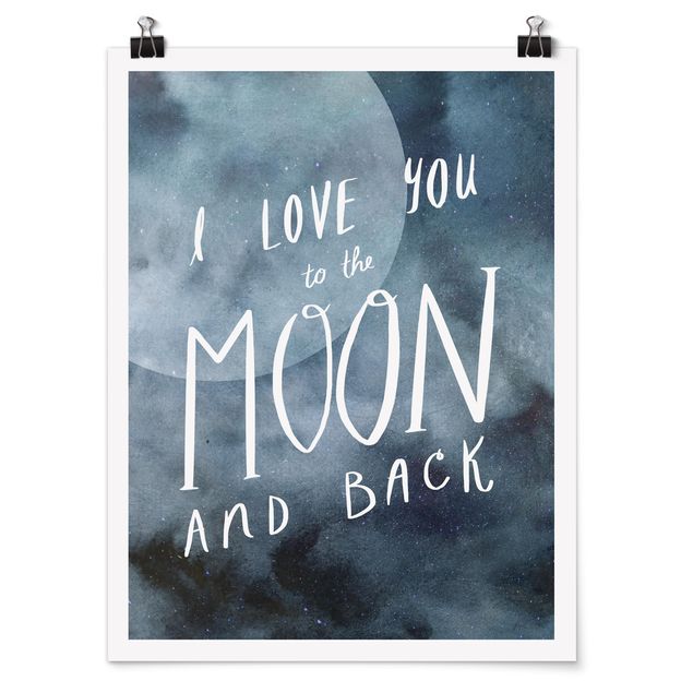 Posters Heavenly Love - Moon
