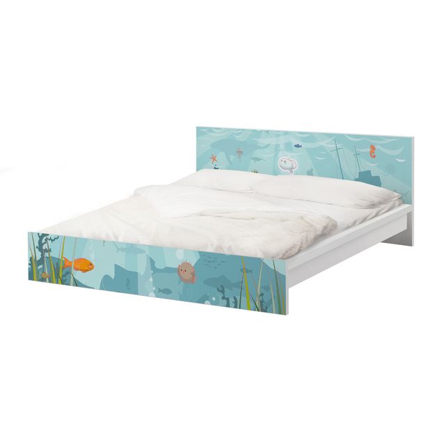 Meubelfolie IKEA Malm Bed No.EK57 Oceanic Landscape