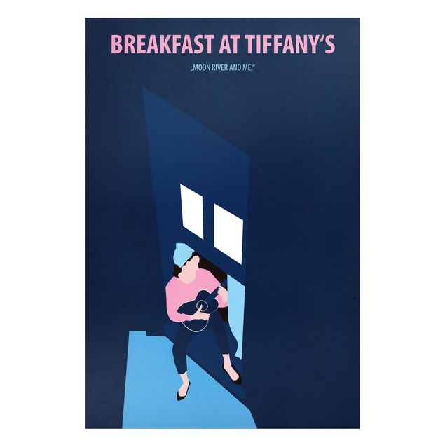 Magneetborden Film Posters Breakfast At Tiffany's