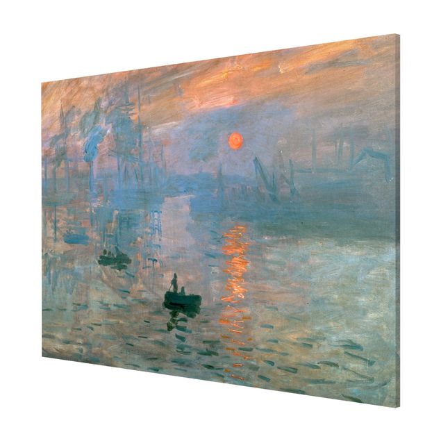 Magneetborden Claude Monet - Impression (Sunrise)