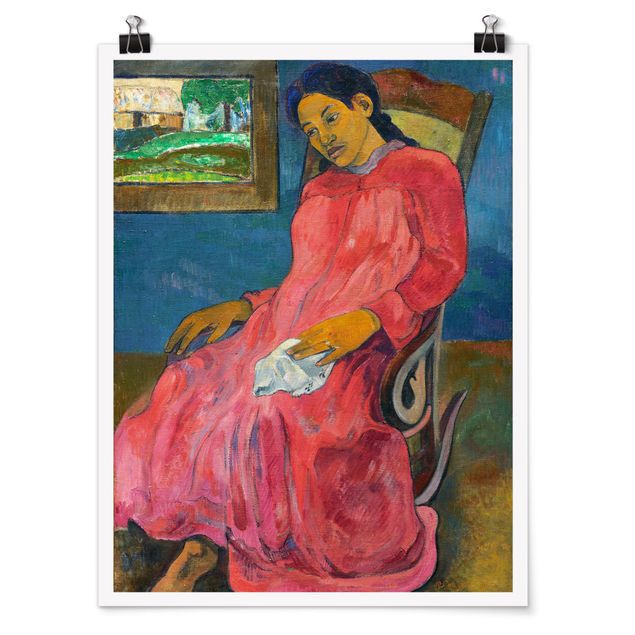 Posters Paul Gauguin - Faaturuma (Melancholic)