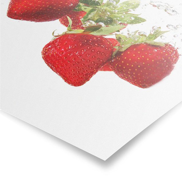 Posters Strawberry Water