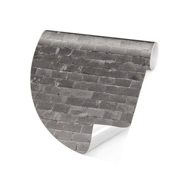 Behangcirkel Concrete Brick