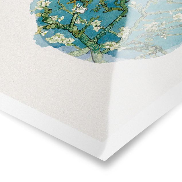 Posters WaterColours - Vincent Van Gogh - Almond Blossom