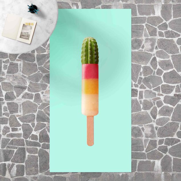 loper vloerkleed Popsicle With Cactus