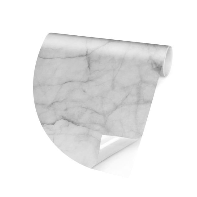 Behangcirkel Bianco Carrara