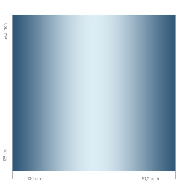gordijnen voor raam Blue Vertical Colour Gradient